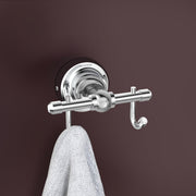 Plantex 304 Grade Stainless Steel Robe Hook/Cloth-Towel Hanger/Napkin Hanger/Bathroom Accessories Pack of 1, Skyllo (Chrome)