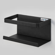 Plantex Magnetic Refrigerator Shelf/Kitchen Organiser Storage Magnetic Spice Shelf For Fridge/Organiser for Refrigerator(Carbon Steel,Black)