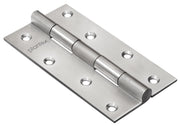 Plantex Hinges for Main Door/Heavy Duty Stainless Steel Door Butt Hinges 5 inch x 12 Gauge/2.5 mm Thickness Home/Office/Hotel for Door/Kabja for Bedroom/ Kitchen/Bathroom - Pack of 4 (Satin Matt)