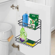 Plantex Self Adhesive Detergent Rack/GI Steel Bathroom Multipurpose Detergent Holder/Bathroom Shelf/Storage Rack/Bathroom Accessories (Powder Coated)