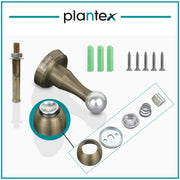 Plantex Door Stopper Magnetic/Stainless Steel 360 Degree Magnet Door Stopper for Home/Office/Hotel to Hold Door - Pack of 2 (Brass Antique Finish)