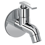 Plantex Pure Brass COL-1001 Water Tap for Bathroom with Water-Saving Technology Taps with Wall Mount Bib Tap/Basin Tap for Home- 7 Year Warranty (Chrome Finish)