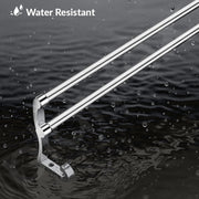 Plantex Aluminum Dual Towel Rod/Towel Rack for Bathroom/Towel Bar/Hanger/Stand/Bathroom Accessories (24 Inch - Chrome Finish)