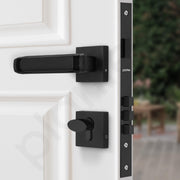 Plantex Triple Security Door Lock for Home/Main Door Lock Set with 3 Years of Warranty/Mortise Lock for Door with Brass Lock Body & Cylinder (7127, Z Black & DC Black)