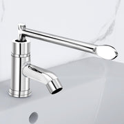 Plantex Lab Pillar Cock for Bathroom/Pillar Cock for Wash Basin with Teflon Tap - Pack of 1 (AC05, Chrome)
