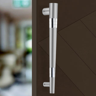 Plantex Premium Door Handle/Main Door Handle 14 inch/Pull Push Door Handle for Glass & Wooden Door – Pack of 1 (306, Satin Finish)