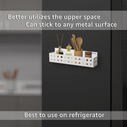 Plantex Magnetic Refrigerator Shelf/Storage Magnetic Spice Rack for Fridge/Magnetic Shelf for Fridge/Organiser for Refrigerator
