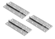 Plantex Door Hinges 6 Inch x 12 Gauge/2.5 mm Thickness/Hinges for Main Door/Butt Hinges for Home/Office/Hotel/Kabja/Soft Close Hinge - Pack of 3 (Matt)