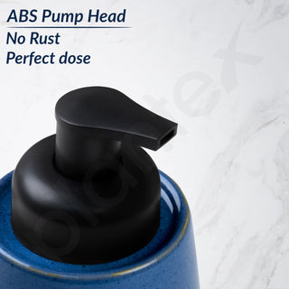 Plantex Ceramic Soap Dispenser for Washbasin/Hand Soap Dispenser/Soap Dispenser for Kitchen/Bathroom Accessories - Pack of 1