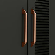 Plantex Cabinet Handle/Kitchen Cabinet Door Handle/Wardrobe/160 mm Cupboard Handle/Door Pull-Push Handle for Home/Office - Pack of 2 (Rose Gold)