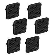Plantex Knobs for Drawers/Drawer Knobs for Cabinets/Pull-Push Knobs for Kitchen/Bedroom Drawer - Pack of 6 (SH-434, DC-Black & Z-Black)