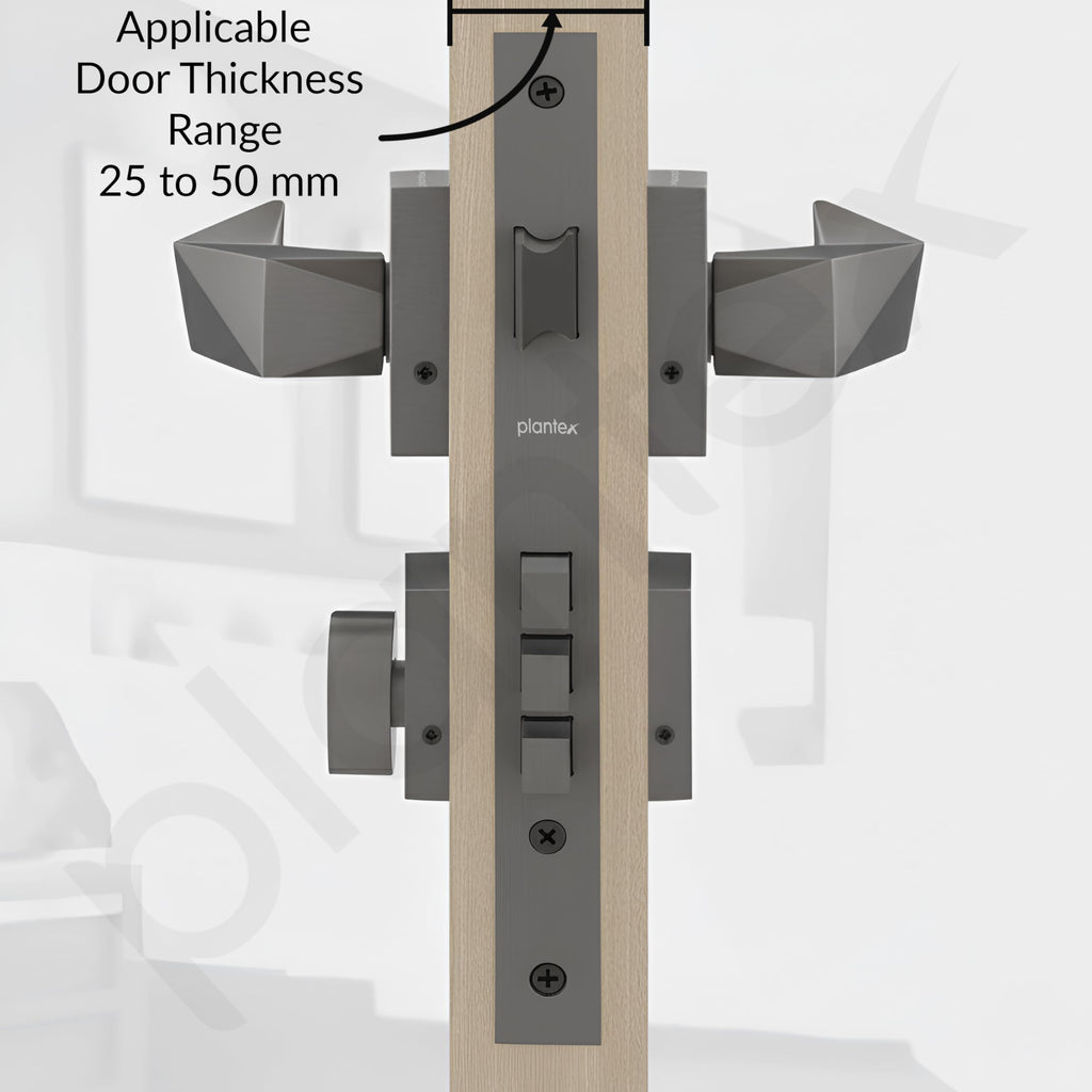 Plantex Door Lock for Home/Main Door Lock Set with 3 Years Warranty ...