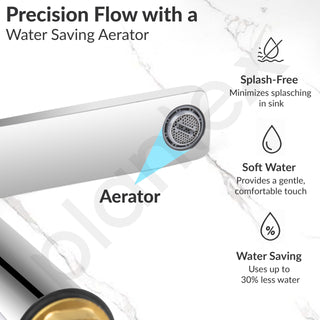 Plantex Pure Brass Basin Mixer Tap Hot & Cold/Single Lever Pillar Cock Water Tap for Wash Basin/Deck Mount - (7880-Chrome)
