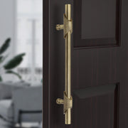 Plantex Heavy Duty Main Door Handle/18 Inch Door Handle for Main Door/Pull-Push Door Handle for Glass & Wooden Door/3 Years Warranty Pack of 1 (S-120-Brass Antique)