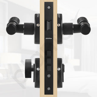 Plantex Premium Door Lock with 3 Years of Warranty by plantex/Main Door Lock/Mortise Lock Set for Home/Office/Bedroom (Black)