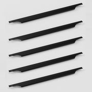 Plantex Profile Handle for Kitchen Cabinet/28 Inch Alluminium Drawer Profile Handle/Wardrobe Pull Handle for Home/Office/Hotel - Pack of 5 (Black)