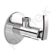 Plantex Pure Brass Angle Valve for Bathroom with Brass Wall Flange and Teflon tape/Angle Cocke Tap for Wash Basin-7 year Warranty by Plantex [COL-1005-Mirror Chrome]