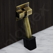 Plantex Door Kit for Single Door/Stainless Steel Door Accessories (10-inch Al-Drop,8-inch Latch,2 Handles of 8 and 7 Inch,7-inch Tower Bolt and 4-inch Door Stopper - (Brass Antique)