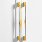 Plantex Cabinet Handle/288mm Handle for Wardrobe/Kitchen Handle/Pull-Push Handle for Home/Office - Pack of 2 (Gold)