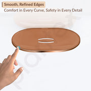 Plantex Smero Pure Brass Soap Holder for Bathroom & Kitchen/Soap Stand/Case/Dish/Bathroom Accessories - Smart (PVD Rose Gold)