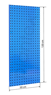 Plantex Metal Pegboard for Garages/Organizer for Workshop/Tool Storage Board/Hanging Tool Pegboard Ã¢â‚¬â€œ (120 x 50 cm)