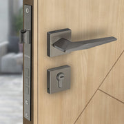Plantex Door Lock for Home/Main Door Lock Set with 3 Years of Warranty Mortise Lock for Door with Brass Lock Body & Cylinder(7083-Satin Black)