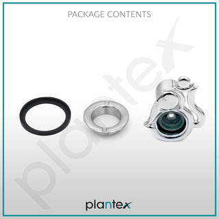 Plantex Solid Brass Door Eye/Door Eye Viewer/Eye Hole for Main Door/180 Degree Ultra Clear Door Viewer for Safe and Secure Home/Office/Hotel - Pack of 4 (Matt)