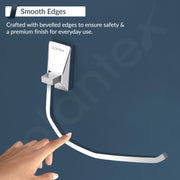 Plantex Rotatable 304 Stainless Steel Towel Hanger for Wash Basin/Towel Holder for Bathroom/Napkin Hanger/Bathroom Accessories - Crystal (Chrome)