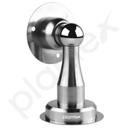 Plantex Drill Free Home Stopper|4 inch self Adhesive Door Magnet for Home|Door Holder for Main Door|Door Magnet Stopper for Office/Hotel/Home - Pack of 2 (matt)