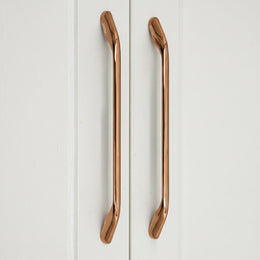 Plantex Cabinet Handle/288mm Handle for Wardrobe/Kitchen Handle/Pull-Push Handle for Home/Office - Pack of 2 (Rose Gold)