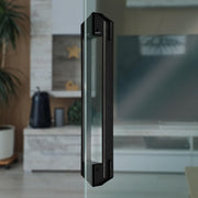 Plantex Door Handle/Main Door Handle/14 Inch Pull-Push Handle for Home&Office - Pack of 1 (SH-372-DC-Black & Z-Black)