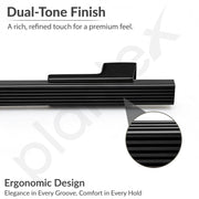 Plantex Aluminium Cabinet Handle/900mm Wardrobe Handle for Home/Cupboard Door Pull-Push Handles for Office - Pack of 1 (DTC-5580, Black)