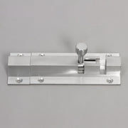 Plantex Stainless Steel 4-inch Tower Bolt/Tower Bolt for Home,Offices Doors and Windows/Tower Bolt for Main Door/Wardrobe Door Latch/Kundi/Chitakini/Door Latch for Windows (Chrome, Pack of 8)