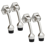 Plantex Door Stopper for Main Door/5-Inch Stopper with Rubber Grip/Stoppers for Wooden Door/Stops for Door â€“ Pack of 4 (Matt)