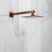 Plantex 14-Inch Shower Arm for Overhead Shower/Stainless Steel Shower Pipe/Wall Mount Bathroom Fitting with Ã‚Â½-Inch Thread - Pack of 1 (PVD Rose Gold)