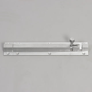 Plantex Stainless Steel 8 inch Tower Bolt/Tower Bolt for Home,Offices Doors and Windows/Tower Bolt for Main Door/Door Latch/Kundi/Chitakini/Door Latch for Windows (Chrome, Pack of 1)