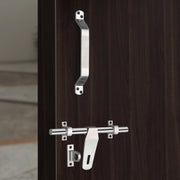 Plantex Stainless Steel Door Kit for Single Door/Door Hardware/Door Accessories (10 inch Al-Drop,8 inch Latch, 8 inch 2 Handles,7 inch Tower Bolt and 4 inch Door Stopper) - (DK-07-Combi)