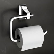 Plantex Paper Holder for Bathroom/Pure Brass Toilet Paper Holder/Tissue Paper Roll Holder/Bathroom Accessories - Pack of 1 (APS-DL-09, Chrome)
