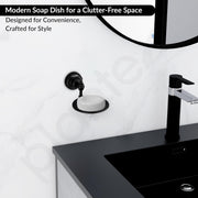 Plantex 304 Grade Stainless Steel Soap Holder/Soap Stand/Bathroom Soap Dish/Bathroom Accessories - Skyllo (Black)