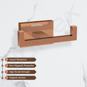 Plantex 304 Grade Stainless Steel Hooks for Hanging Clothes/Hanger for Bathroom/Hooks for Wall/Hooks/Bathroom Accessories - Benz (Rose Gold)