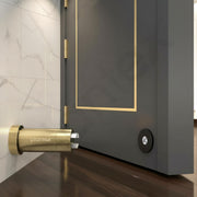 Plantex Door Stopper/Door Magnetic Stoper/Stainless Steel Wall Mounted Magnet Door Stopper/Gate Stopper for Door - Pack of 3 (Brass Antique)