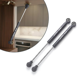 Plantex 10 Inch Hydraulic Gas Spring Stay Strut Pneumatic Lift Support/Cabinet Hinges Support/Capacity 20 KGS (200 N) - Pair of 1 (2 Pcs) (Silver)