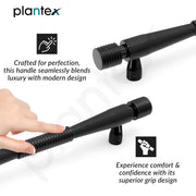 Plantex Main Door Handle/Stainless Steel Door Handle/12 Inch Pull-Push Handle for Home/Office - Pack of 1 (APS-147, Black)