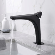 Plantex Wash Basin Mixer Tap/Brass Hot & Cold Basin Mixer Faucet/Deck Mount Pillar Spout for Bathroom Sink - Pack of 1 (4603, Black)