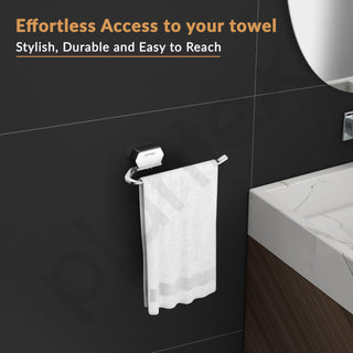 Plantex Napkin Ring for Bathroom/304 Grade Stainless Steel Towel Ring/Towel Holder/Towel Hanger/Bathroom Accessories - Pack of 1 (Delta - 2803, Chrome)