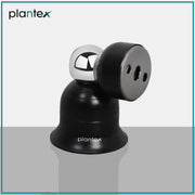 Plantex Door Magnet Stopper for Home/Gate Stopper for Main Door/Door Stopper Magnet/Magnetic Door Stopper - 3Inch (Black Finish)