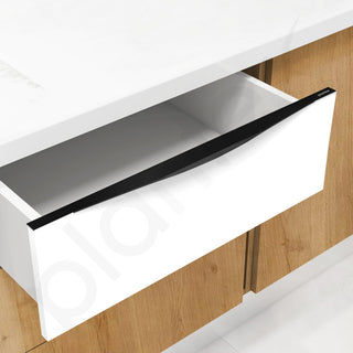 Plantex Profile Handle for Kitchen Cabinet/26 Inch Alluminium Drawer Profile Handle/Wardrobe Pull Handle for Home/Office/Hotel - Pack of 5 (Black)