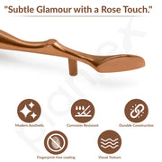 Plantex Cabinet Handle/Kitchen Cabinet Door Handle/Wardrobe/288 mm Cupboard Handle/Door Pull-Push Handle for Home/Office - Pack of 2 (Rose Gold)