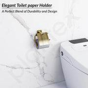 Plantex 304 Grade Stainless Steel Tissue Paper Roll Holder/Toilet Paper Roll Holder for Bathroom Accessories - Splash (Antique)