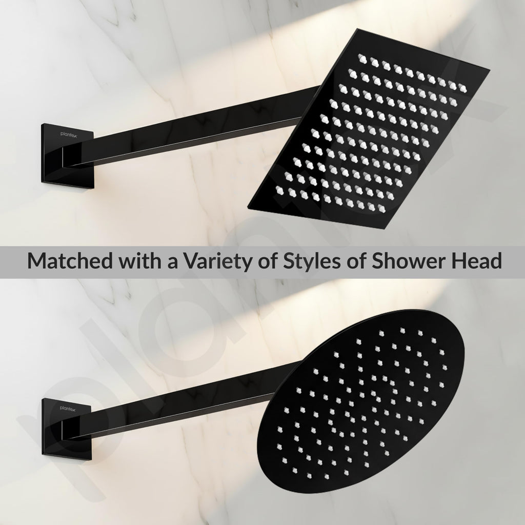 Plantex 18-Inch Shower Arm for Overhead Shower/Stainless Steel Shower ...
